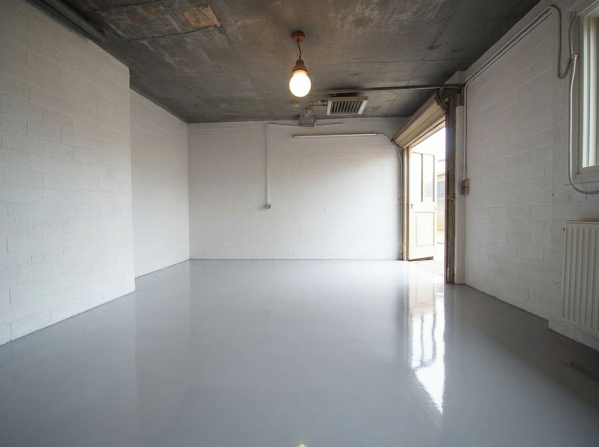 Nachher: München Bogenhausen · Garage · Epoxidharzboden